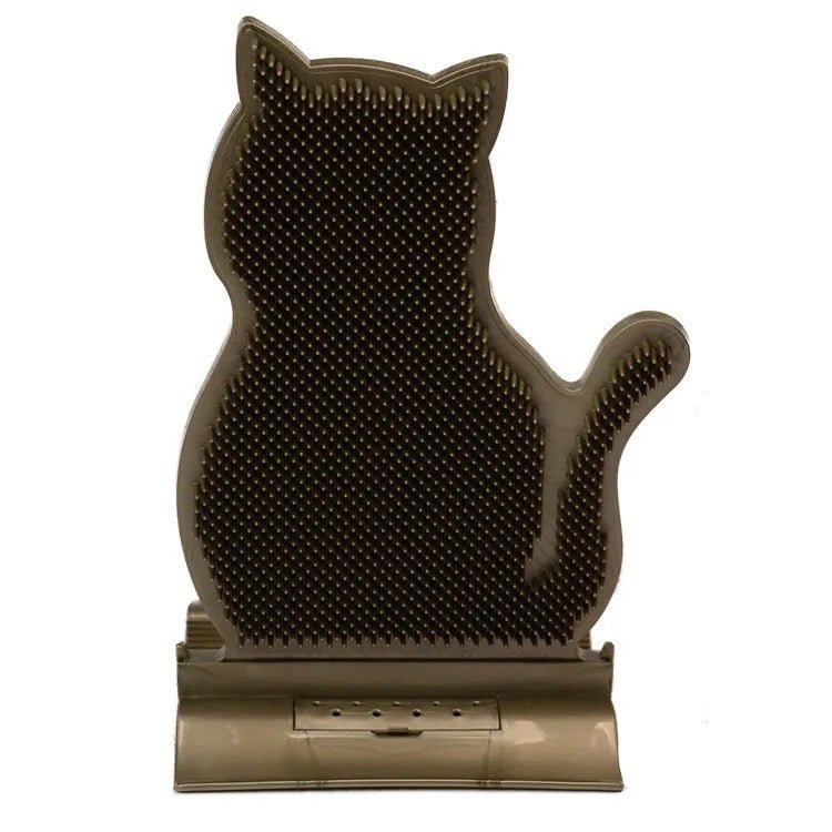 Cat Self Grooming Brush Wall Corner Massage Comb