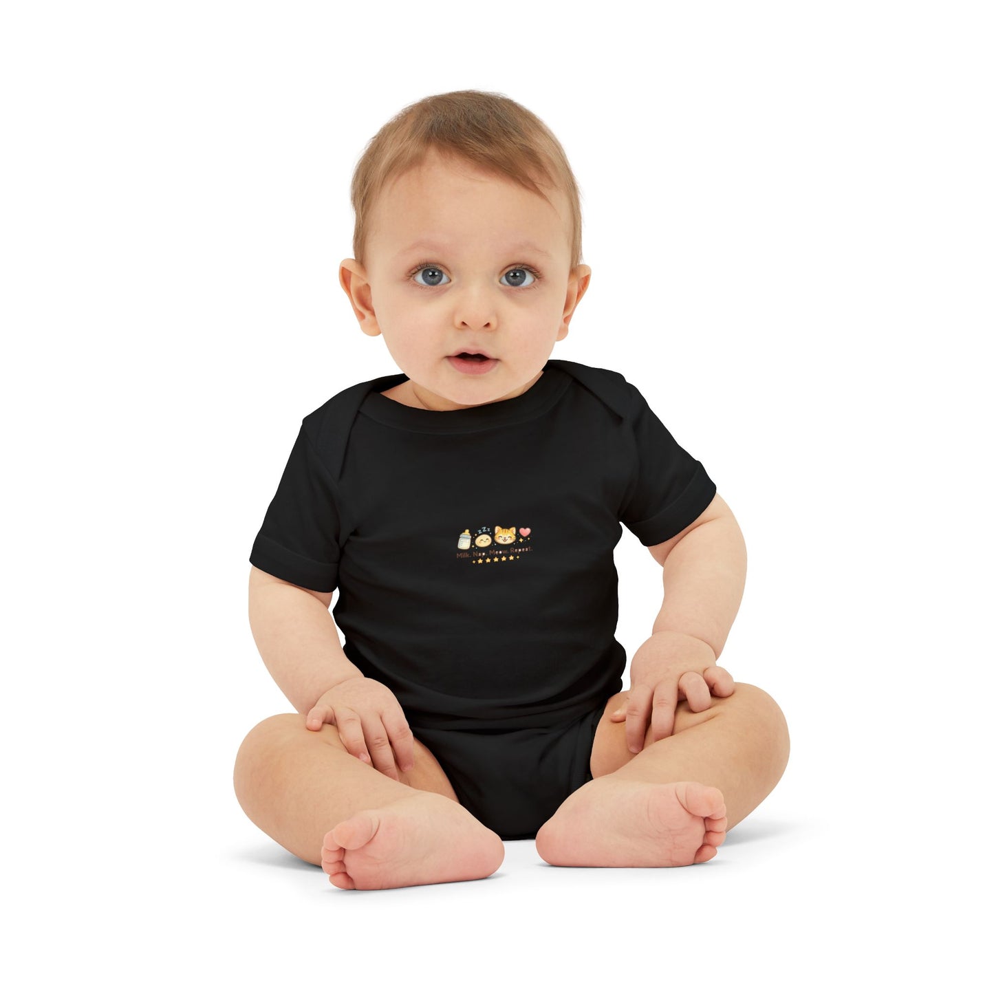 Infant Onesie - Cute Mini Animal Train "All Aboard" Baby Bodysuit