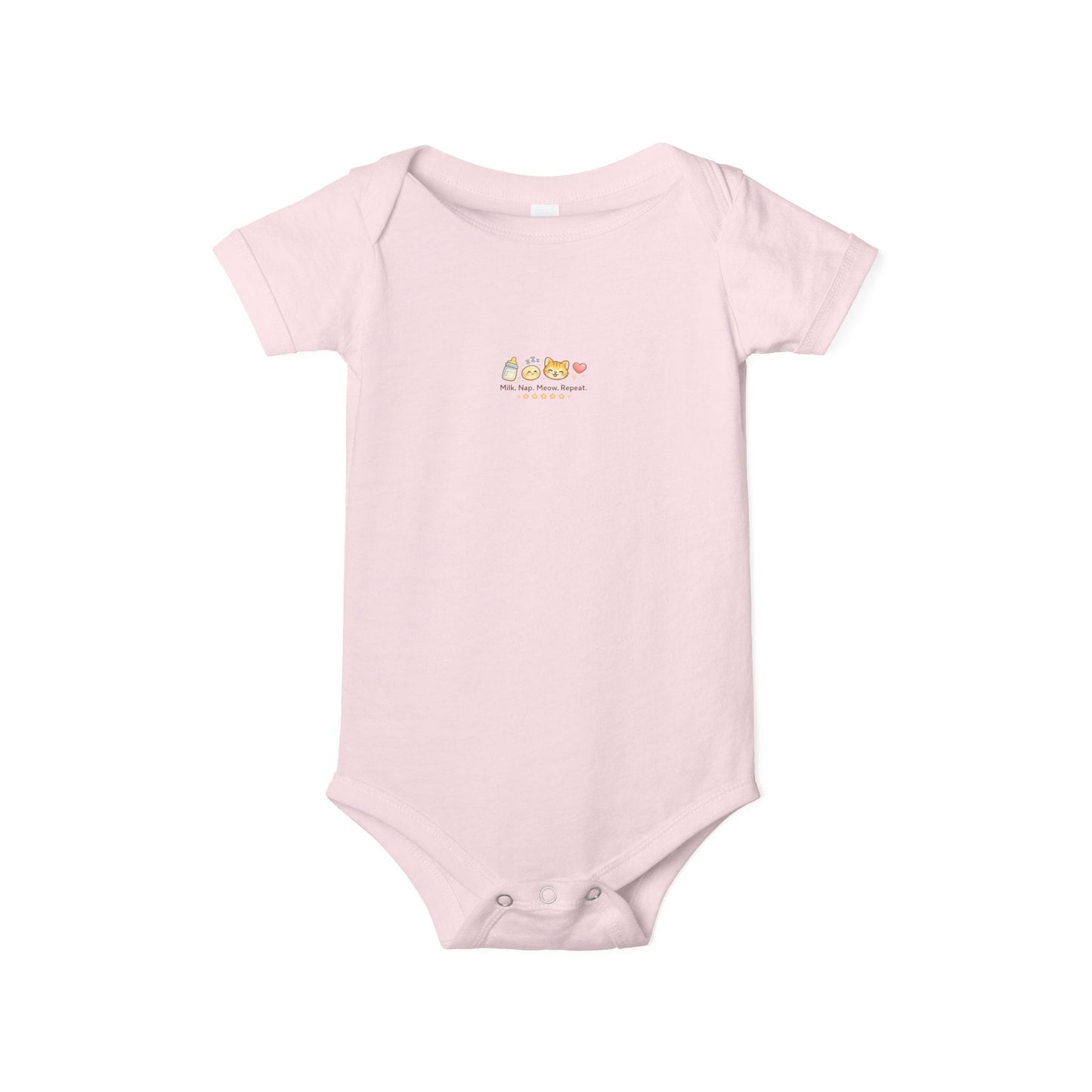Infant Onesie - Cute Mini Animal Train "All Aboard" Baby Bodysuit