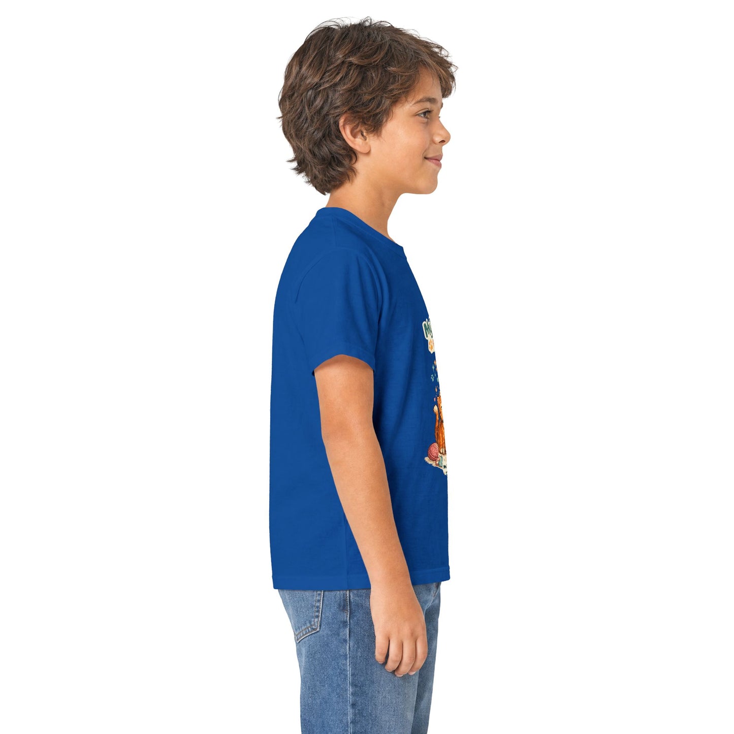 Kids Tee — "My Best Friend Has Paws" Cat Lover Shirt (Childrens Graphic Tee)