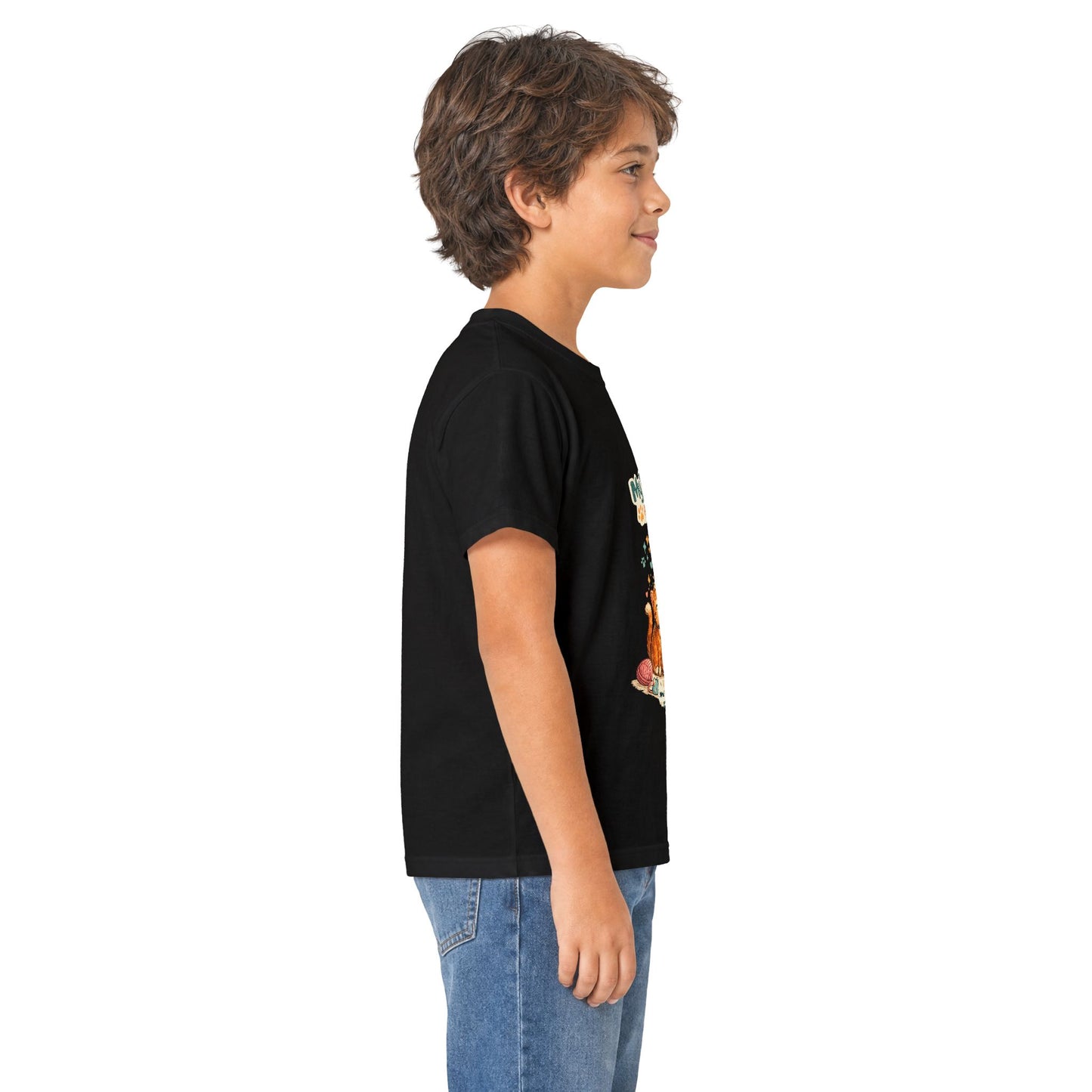 Kids Tee — "My Best Friend Has Paws" Cat Lover Shirt (Childrens Graphic Tee)