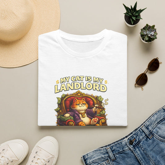 My Cat Is My Landlord T-Shirt | Funny Cat Lover Gift | Zoomie Club