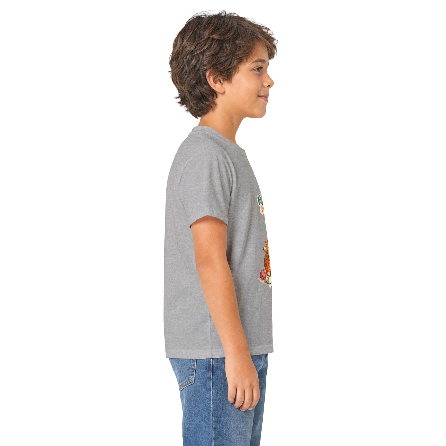 Kids Tee — "My Best Friend Has Paws" Cat Lover Shirt (Childrens Graphic Tee)