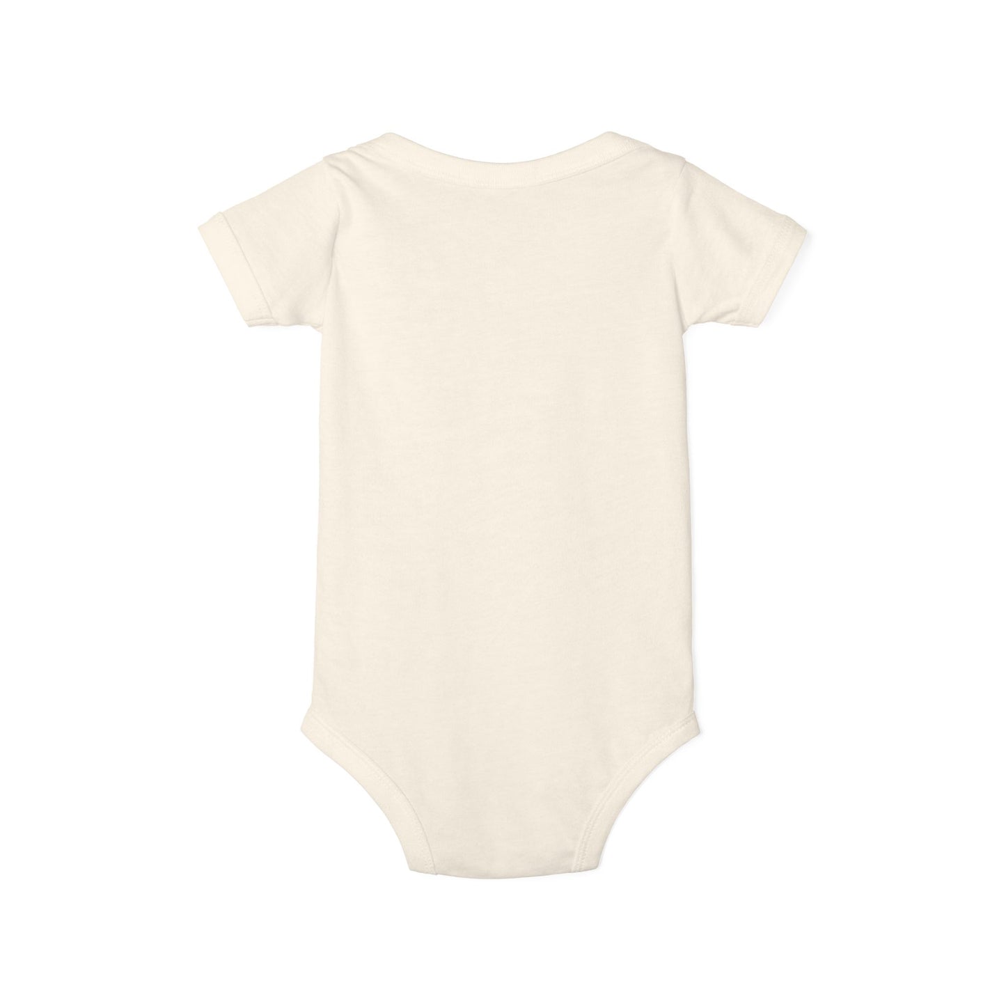 Infant Onesie - Cute Mini Animal Train "All Aboard" Baby Bodysuit