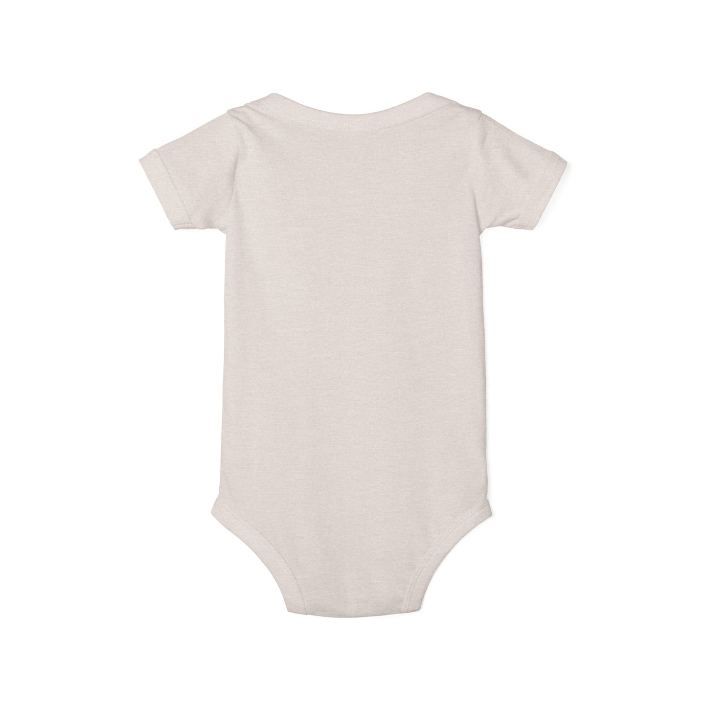 Infant Onesie - Cute Mini Animal Train "All Aboard" Baby Bodysuit