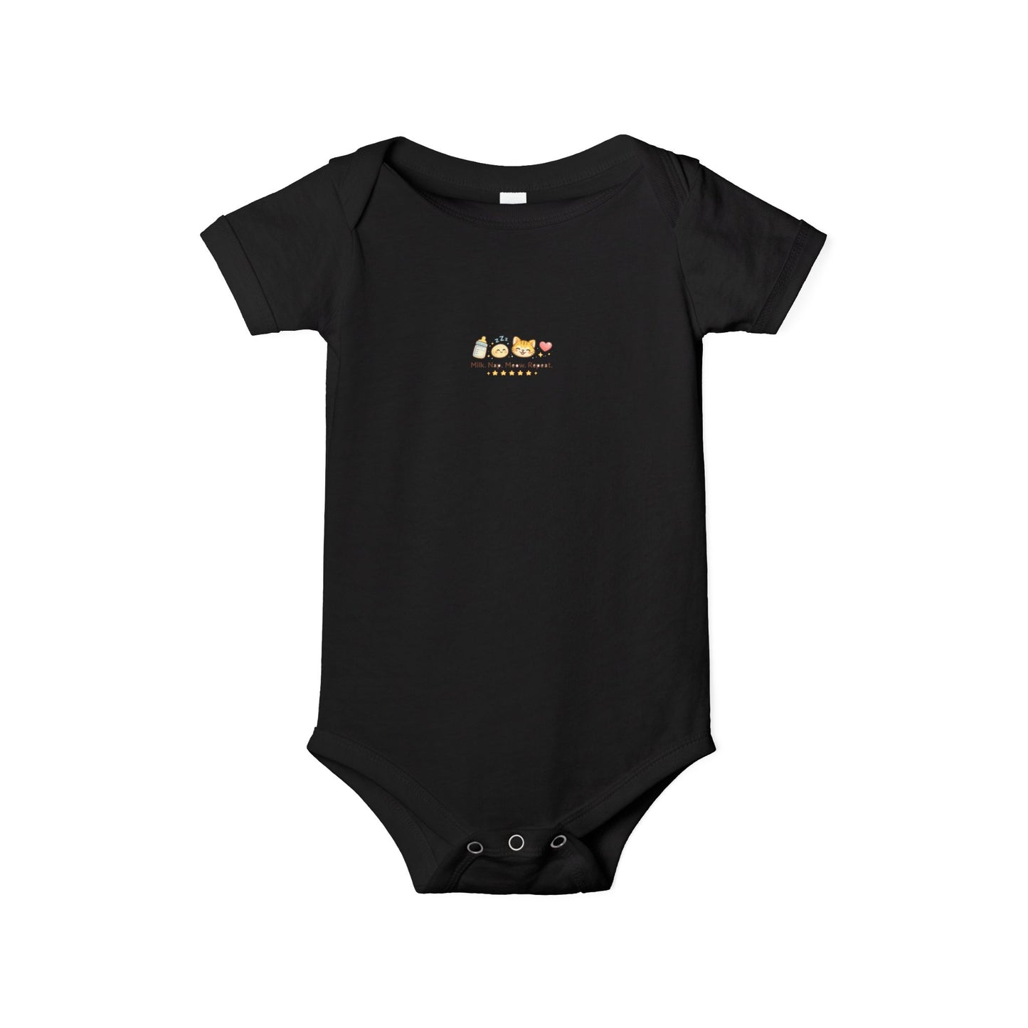Infant Onesie - Cute Mini Animal Train "All Aboard" Baby Bodysuit