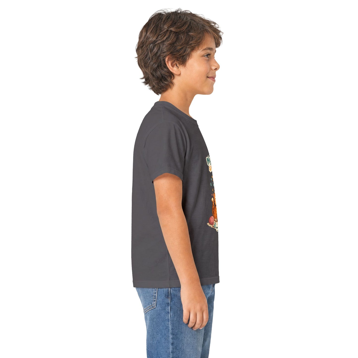 Kids Tee — "My Best Friend Has Paws" Cat Lover Shirt (Childrens Graphic Tee)