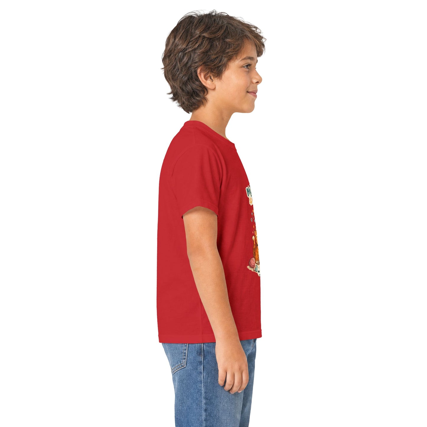 Kids Tee — "My Best Friend Has Paws" Cat Lover Shirt (Childrens Graphic Tee)