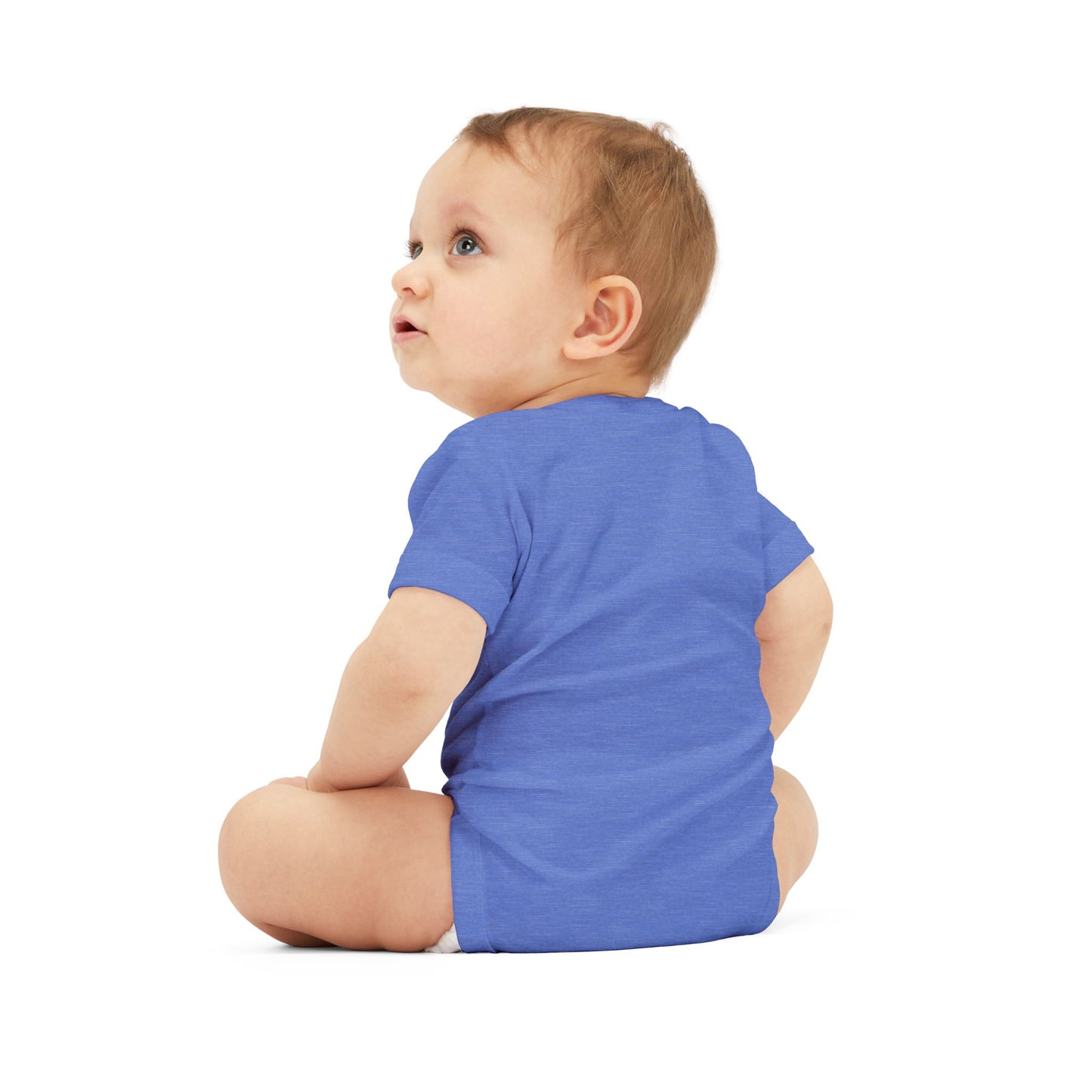 Infant Onesie - Cute Mini Animal Train "All Aboard" Baby Bodysuit