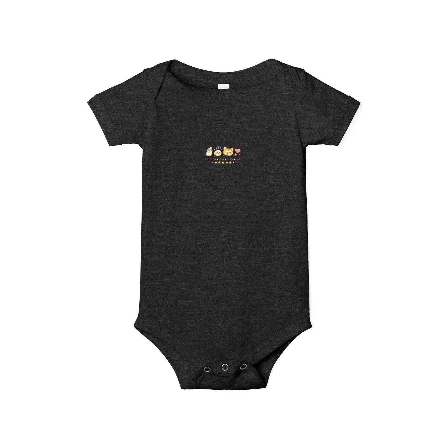 Infant Onesie - Cute Mini Animal Train "All Aboard" Baby Bodysuit