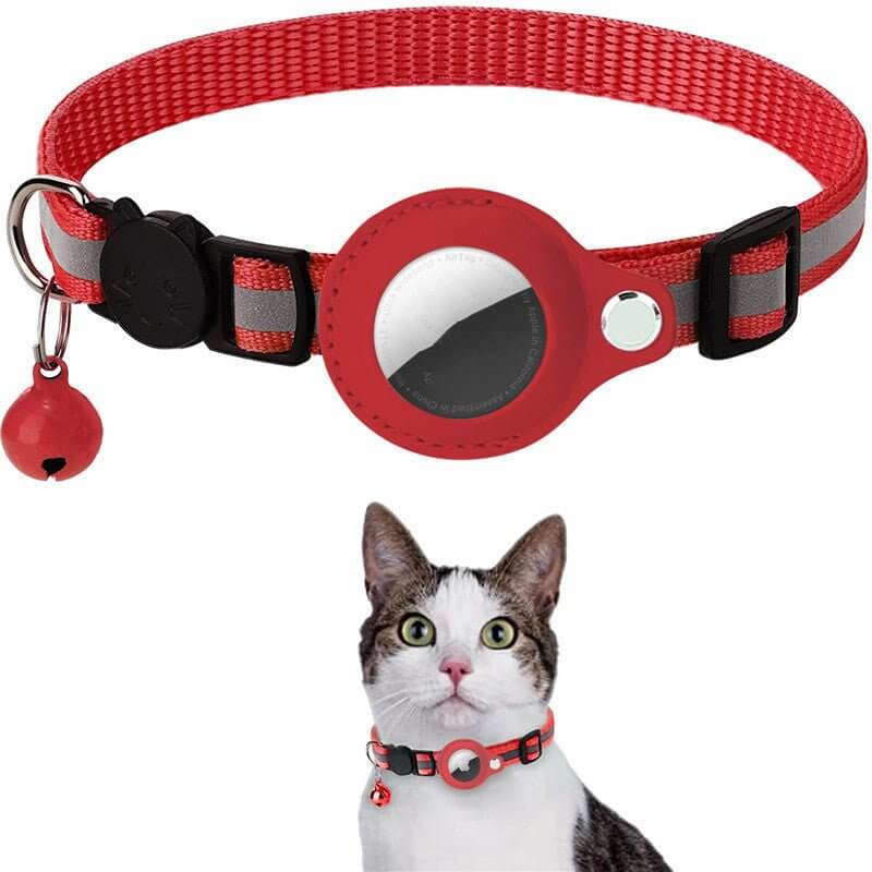 Reflective Collar Waterproof Holder Case For Airtag Air Tag