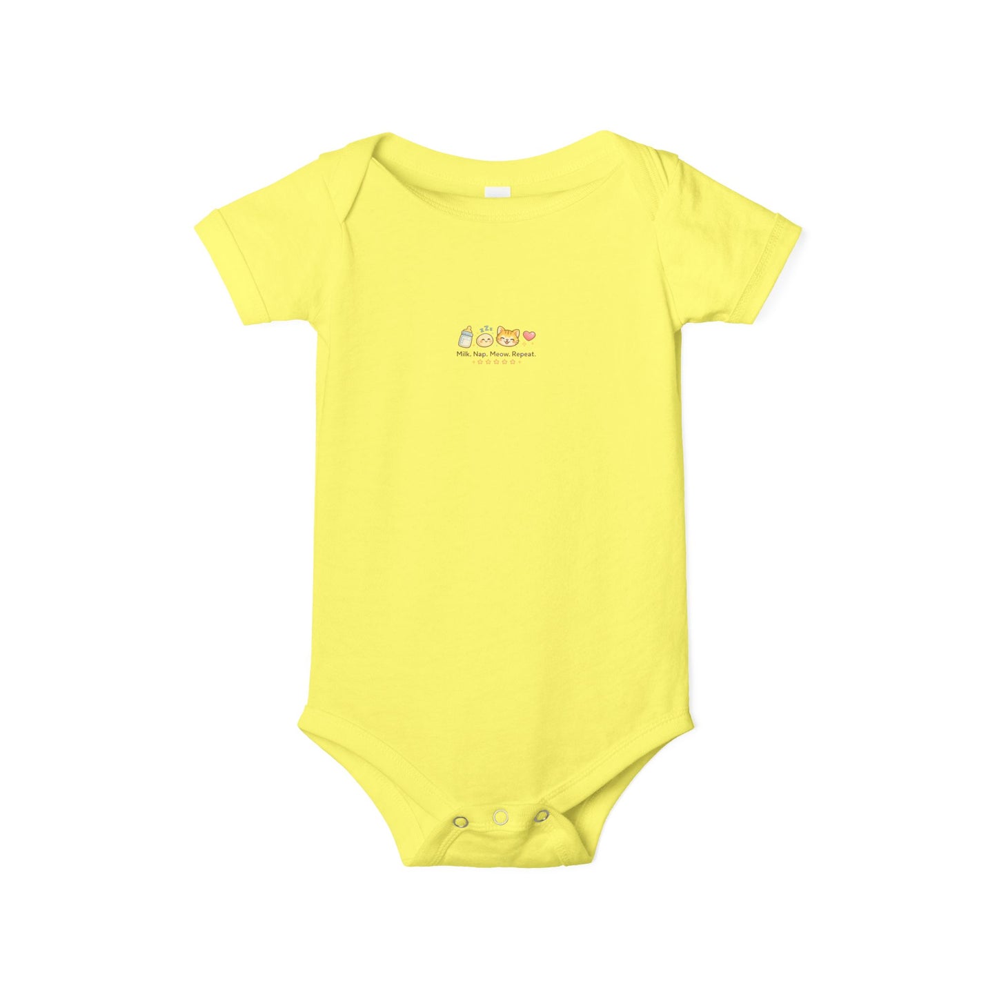 Infant Onesie - Cute Mini Animal Train "All Aboard" Baby Bodysuit